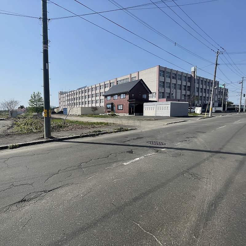 篠路町篠路貸土地　分割貸し約200坪