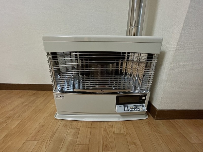 灯油ストーブです。