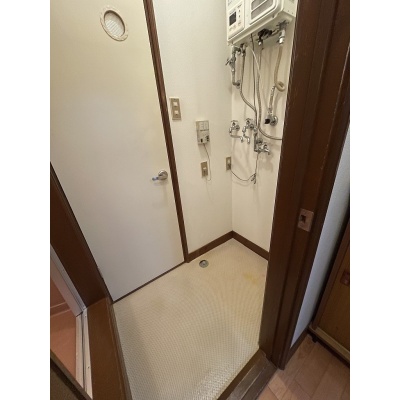 洗濯機置き場です。