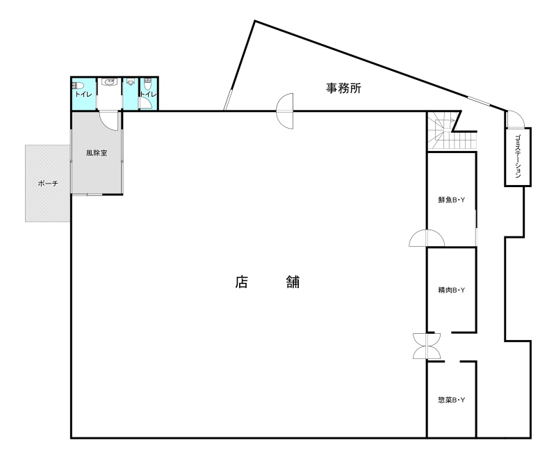 1階店舗