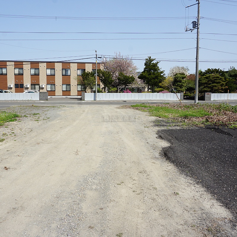 篠路町篠路貸土地　分割貸し約400坪