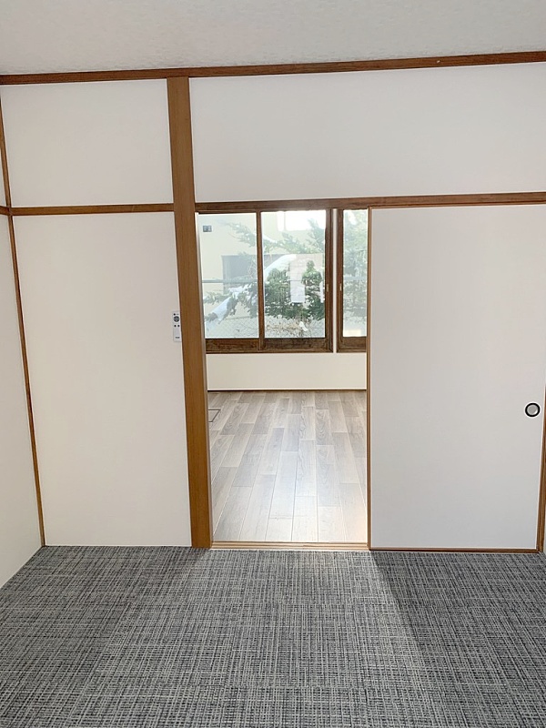6帖和室からLDKへの動線