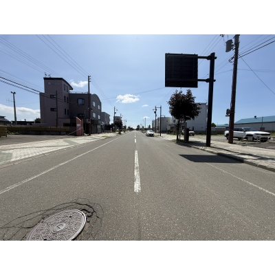 前面道路