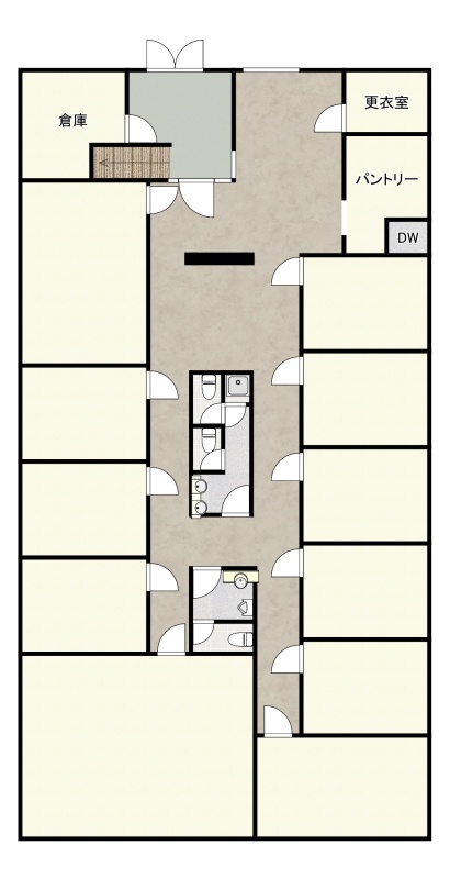 1階（カラオケ跡）間取り