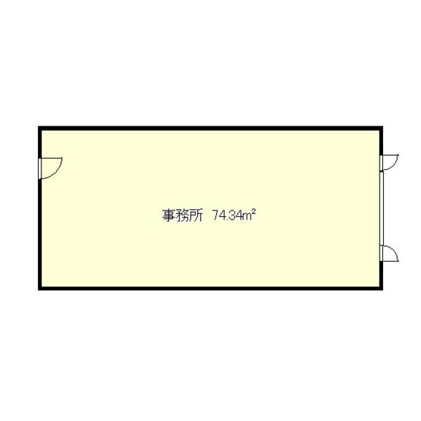 301事務所の区画図