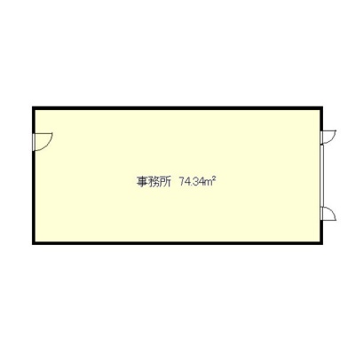 301事務所の区画図