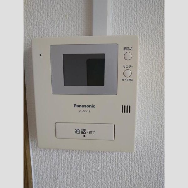 来訪者を確認できるモニターホン