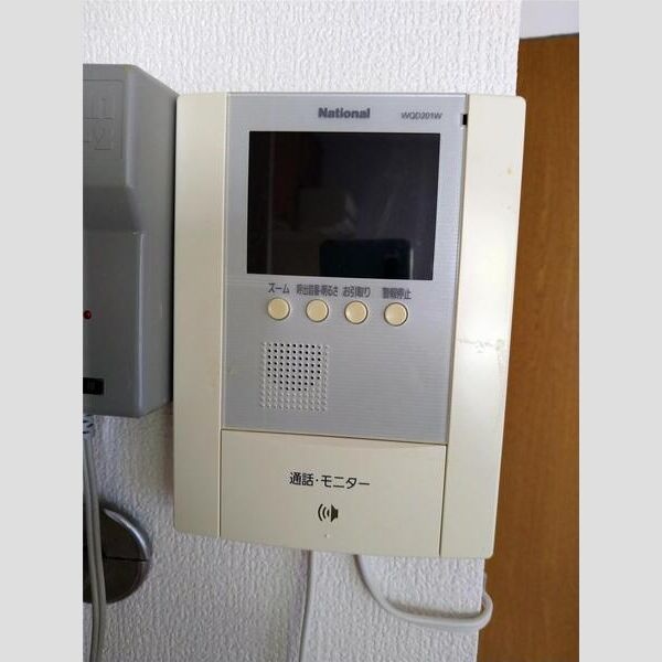 来訪者を確認できるモニターホン