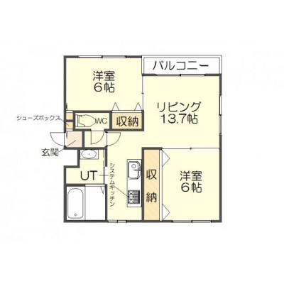 使い勝手を重視した間取り