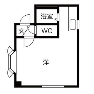 1K間取り