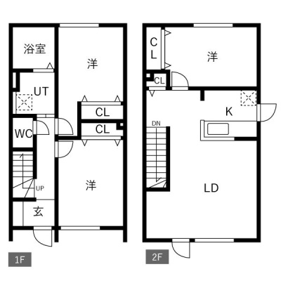 B号室 間取り