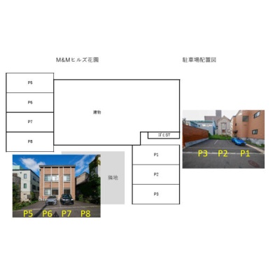 駐車場配置図・P3募集