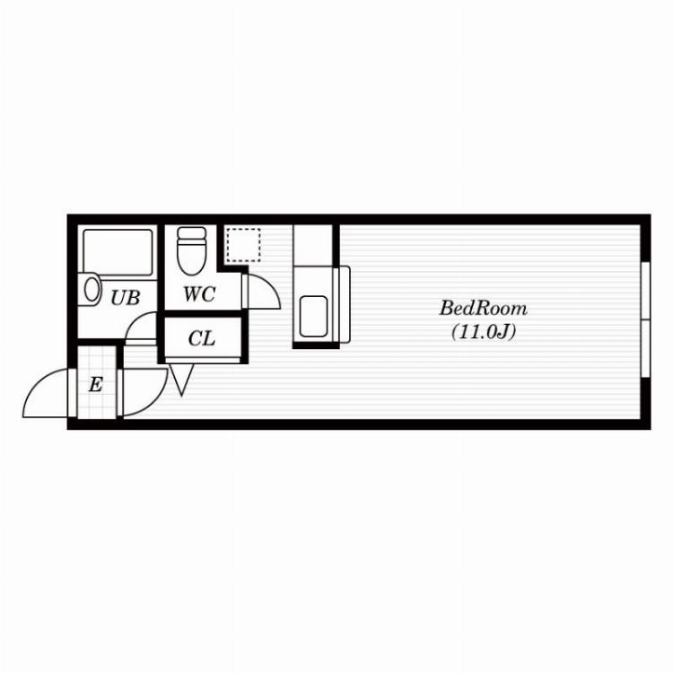 元付提供の間取り図