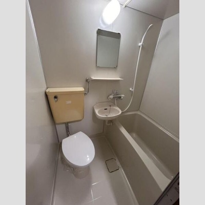 浴室とトイレは一体型