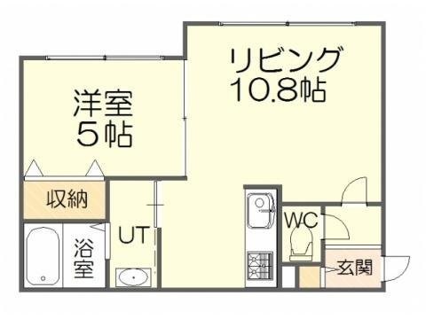 明るい陽射しが射し込むリビング