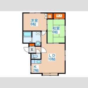LDK12帖・和室6帖・洋室6帖の2LDK