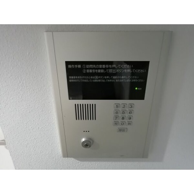 共用入口のオートロック操作盤