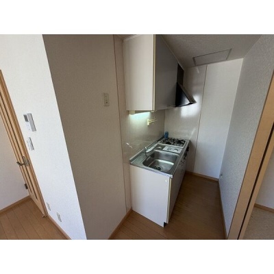 2口ガスコンロ付きシステムキッチン