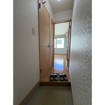 玄関とシューズボックス