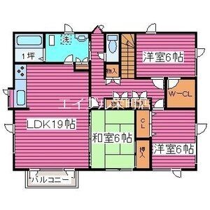 81㎡の3LDK・LDK19帖
