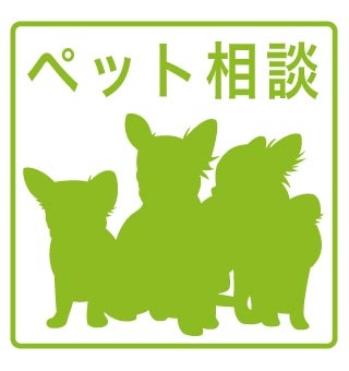 ペット相談の説明アイコン（実写真ではありません）