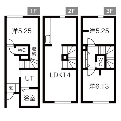 元募集掲載の参考間取り（住戸未確認）。