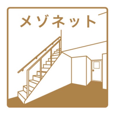 メゾネット（設備アイコン）