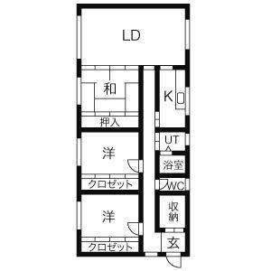 3LDK・2階部分