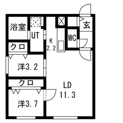 105号室・2LDK