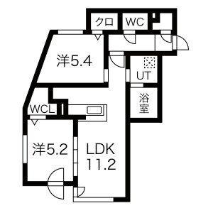 401号室・2LDK