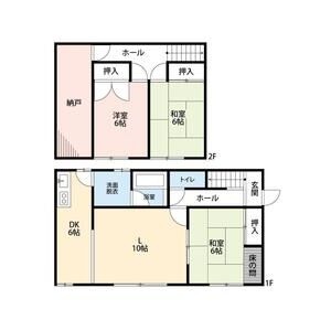 1階・2階の間取り図