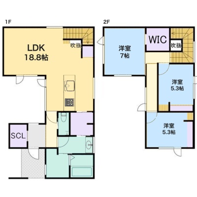 間取図（3LDK・103.01㎡）