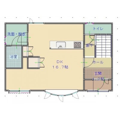 1Ｆ 間取り