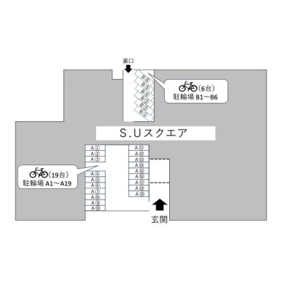 敷地・駐輪場等配置図