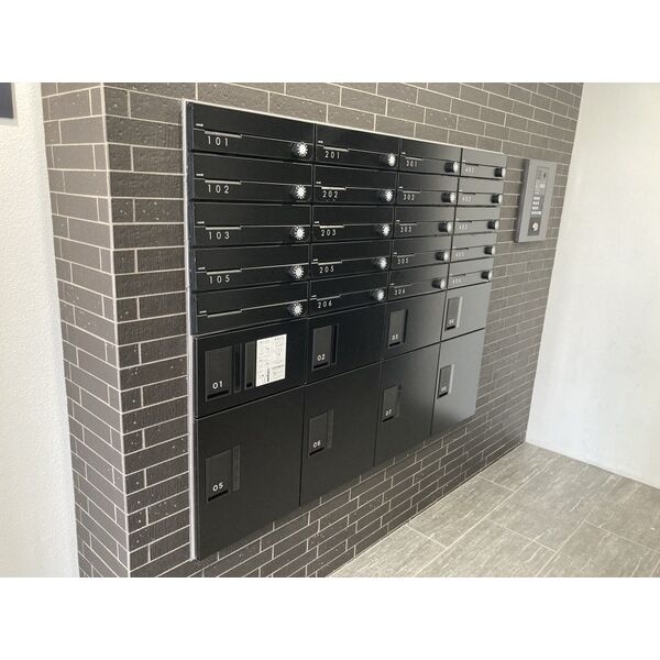 不在時の受け取りに便利な宅配ボックス