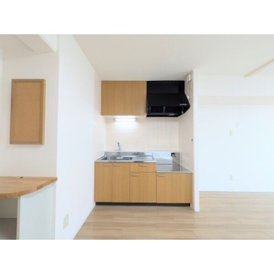都市ガス給湯のキッチン