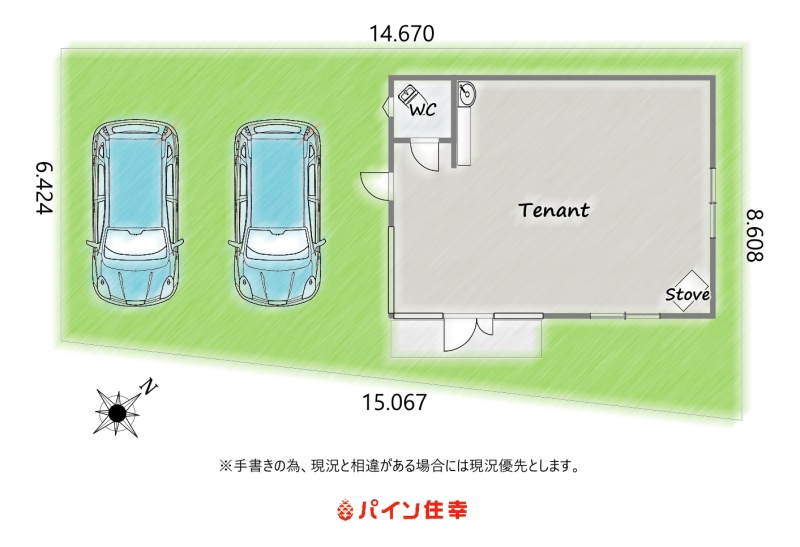 敷地配置図