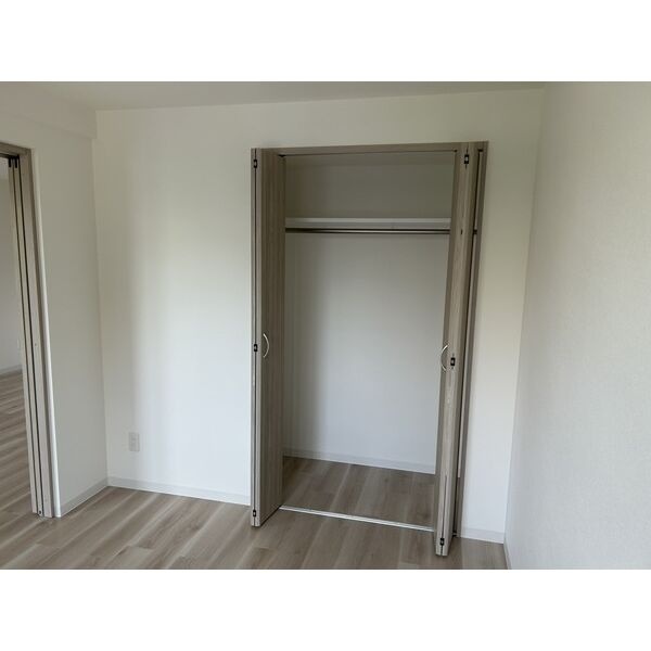 衣類を整理しやすいクローゼット