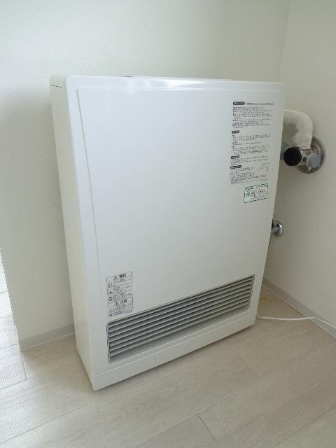 参考：ガス暖房を備えた室内