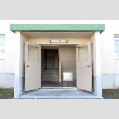 2号棟の共用玄関