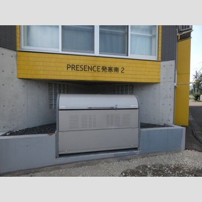 建物専用のごみ置場
