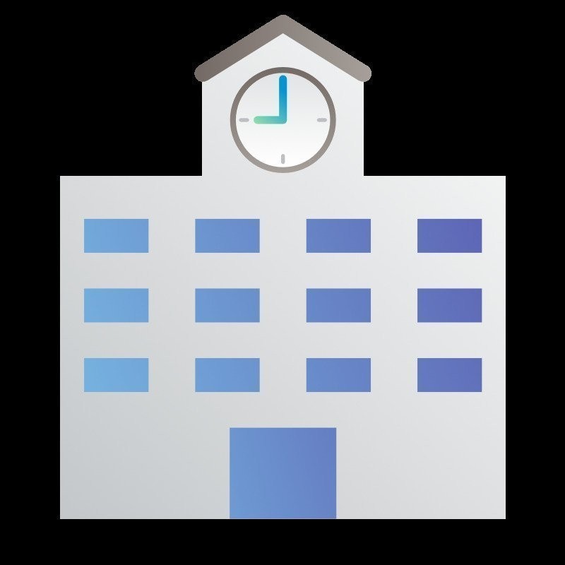函館市立巴中学校まで1478m