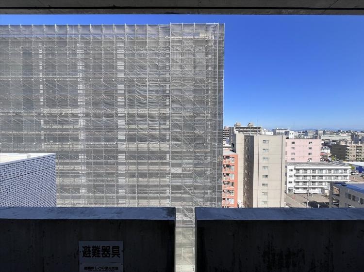 10階のバルコニーからの眺望です。
