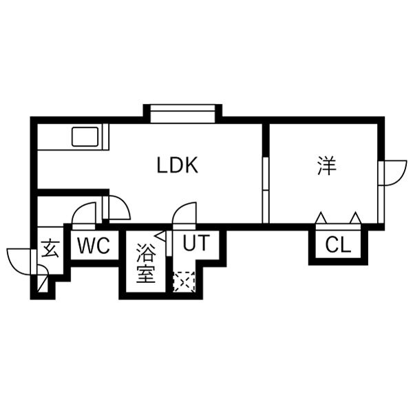 105号室・1LDK・32.51㎡