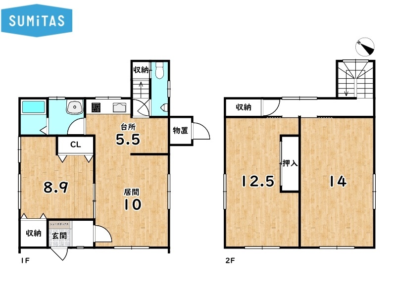間取図　3LDK・延床112.62㎡