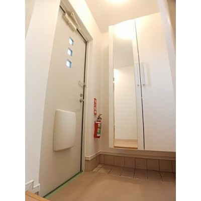 毎日通る玄関はこちらです