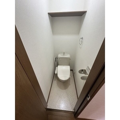 独立したトイレスペース。