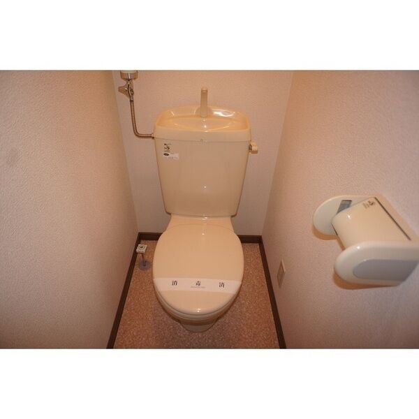 独立したトイレスペース。