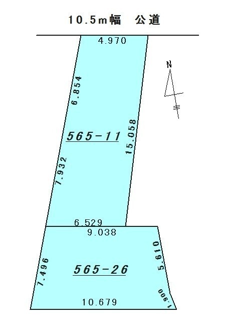 上磯郡木古内町字本町565-11・26