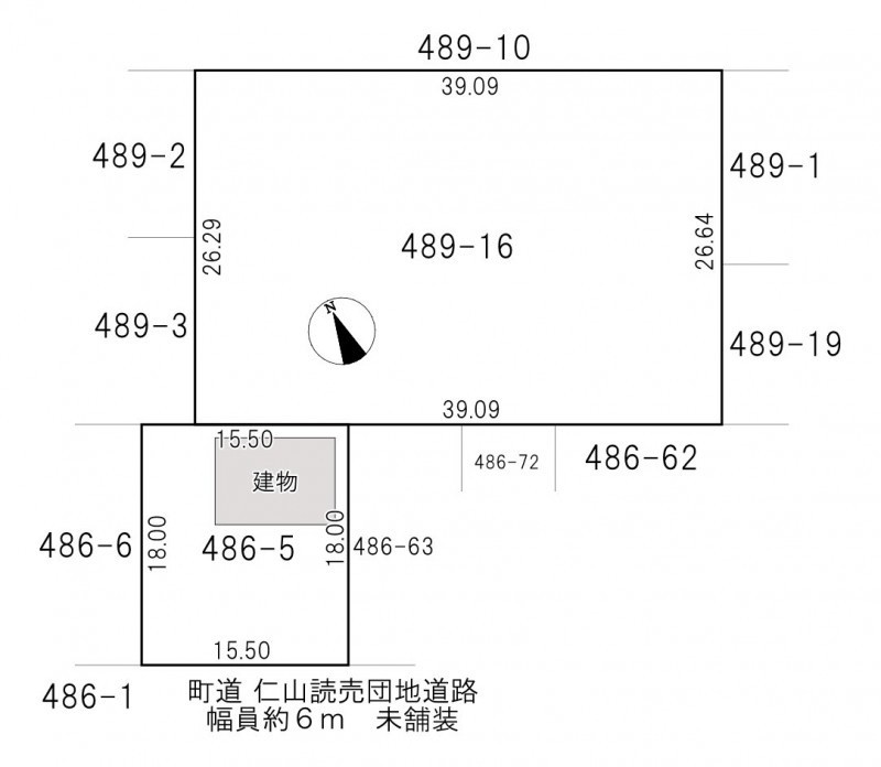 敷地説明図
